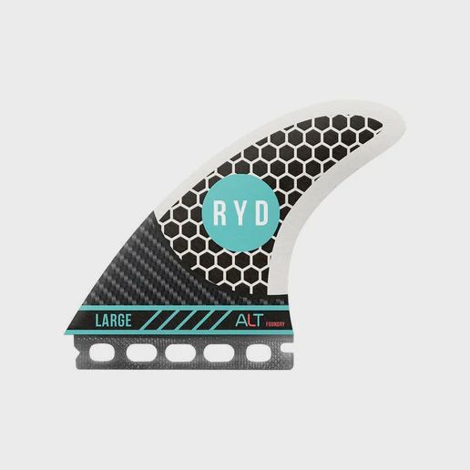 RYD Alt Foundry Carbon Flex  Large Fast Black Thruster, Tabs: Single Tab