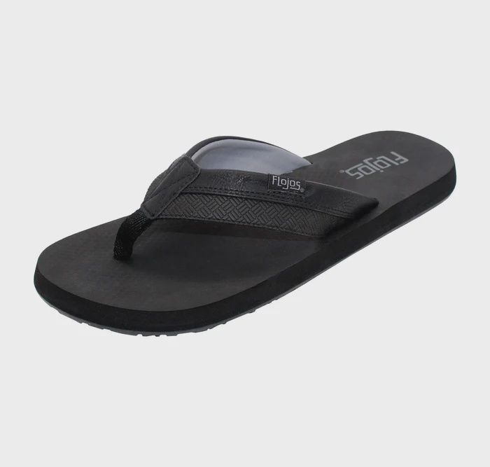 #FLOJOS Mens Ryan Kush - 797, Colour: Black, Size: UK7