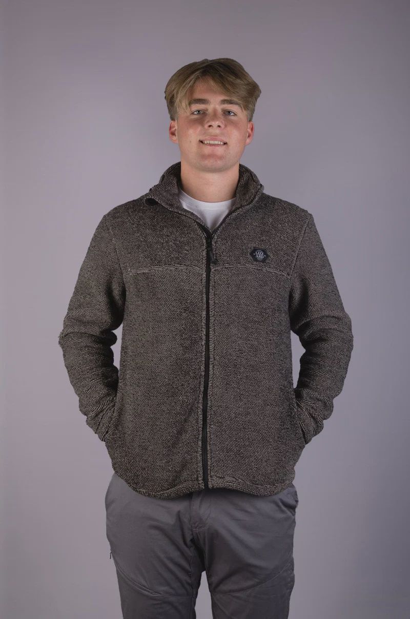 Lizzard Jackton 25 Mens Zip Thru, Colour: Black/Charcoal, Size: S