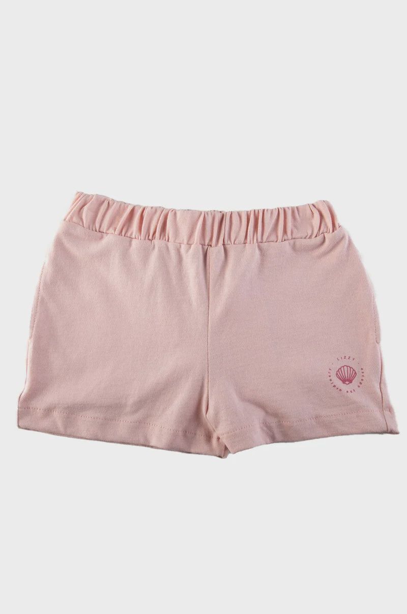 Lizzy Toba - Tot Girls Shorts, Size: 1/2, Colour: Light Pink