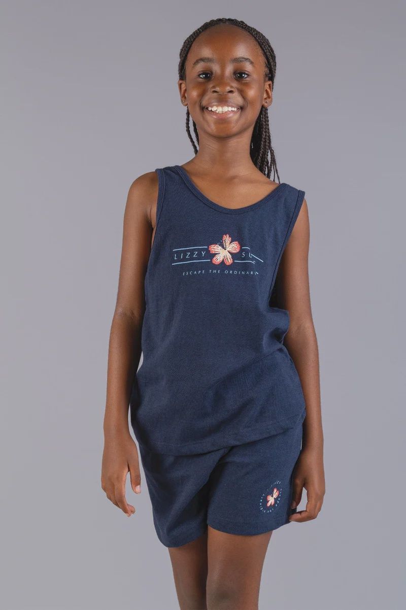 Lizzy Bartles - Teen Girls Short, Size: 6/7, Colour: Navy