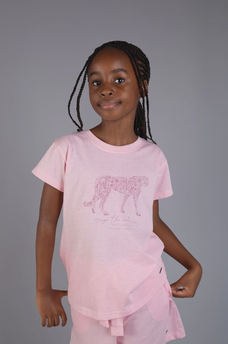 Lizzy Gorrara - Teen Girls S/S Tee, Size: 6/7, Colour: Pink