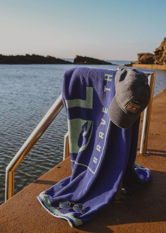 Lizzard Cuesta - Mens Towel-Blue/Green