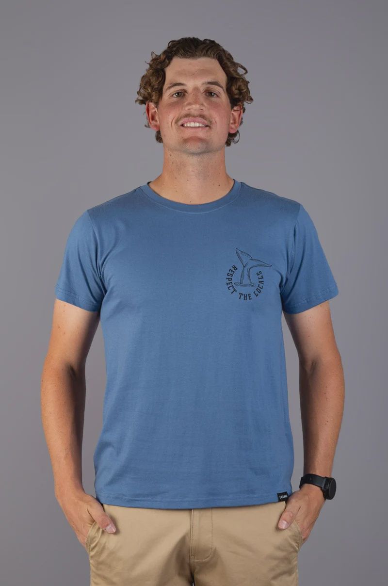 Lizzard Nomak - Mens S/S Tee, Size: S, Colour: Coronet Blue