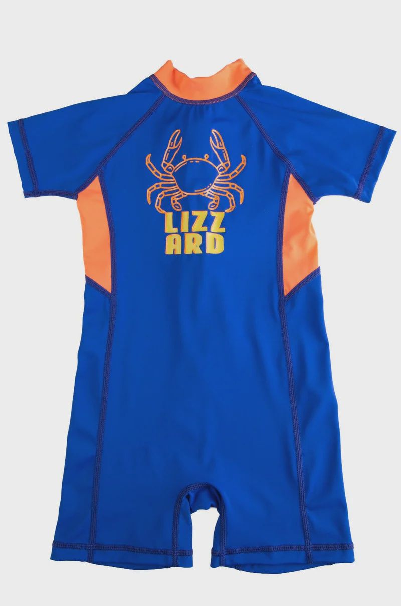 Lizzard Venosom - Tot Boys S/S Sunskin, Colour: Classic Blue, Size: 1/2