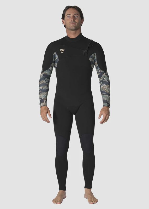 VISSLA 7 SEAS COMP 3/2 Full Chest Zip Camo