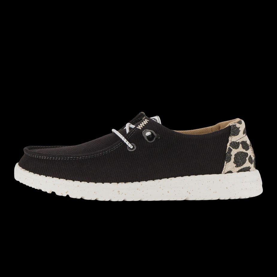 Hey Dude Wendy Leopard Black/Leopard