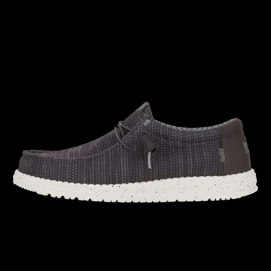 Hey Dude Wally Stretch Mesh Black/White