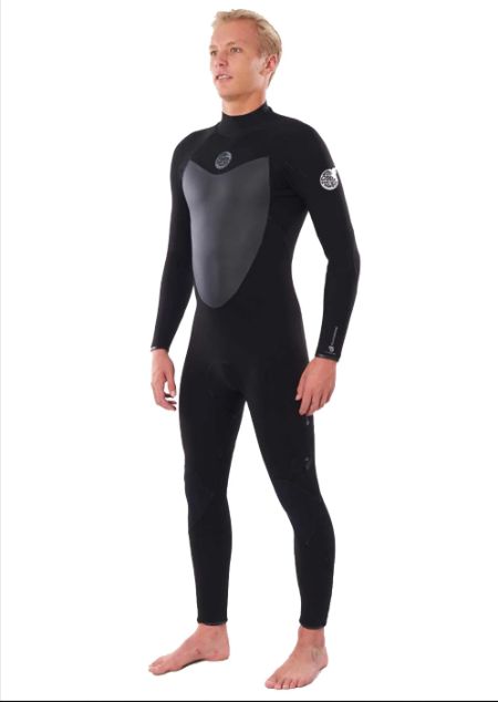 Rip Curl Mens Flash Bomb 4:3 B/Z, Colour: Black, Size: M