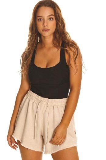 Rip Curl RUSTIC OVERSWIM SHORT, Colour: Cream, Size: XXS