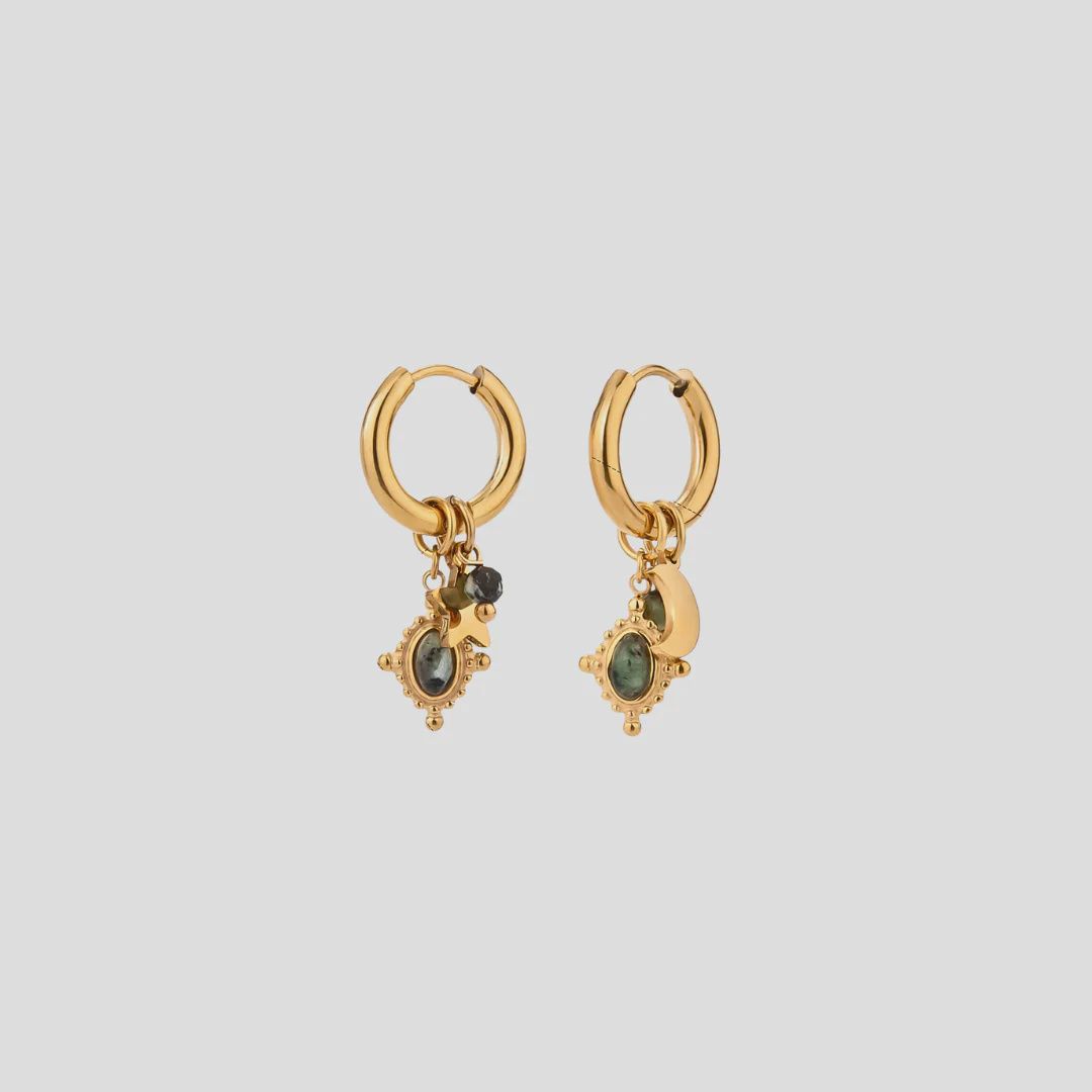 The Blonde Chaos Steller Eclipse Hoops SS