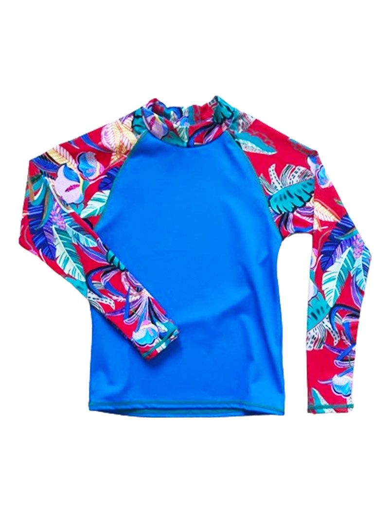 #Meraki  Rashies Ladies, Colour: Tropical Red, Size: S
