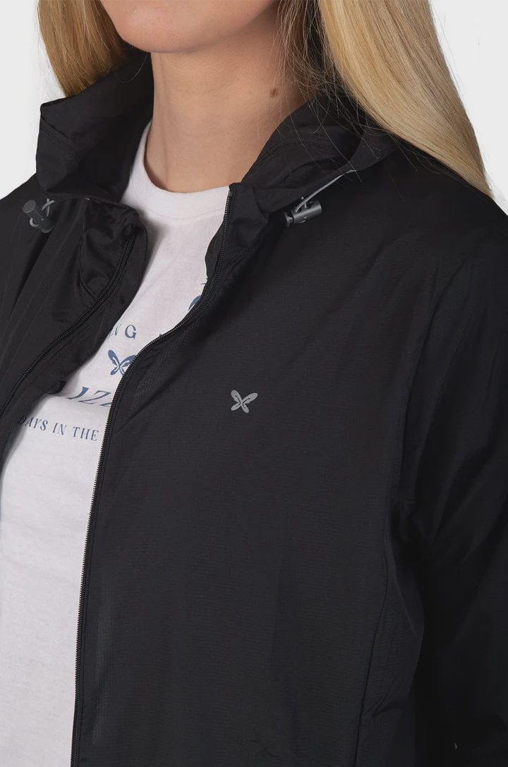 Aura Ladies Zip-Thru Black