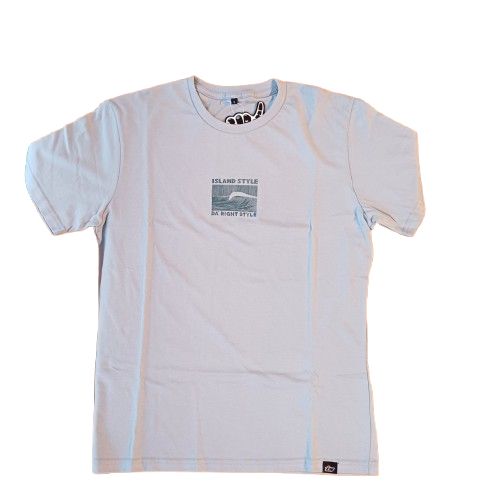Island Style &#39;&#39;Line Wave&#39;&#39; Logo Grey