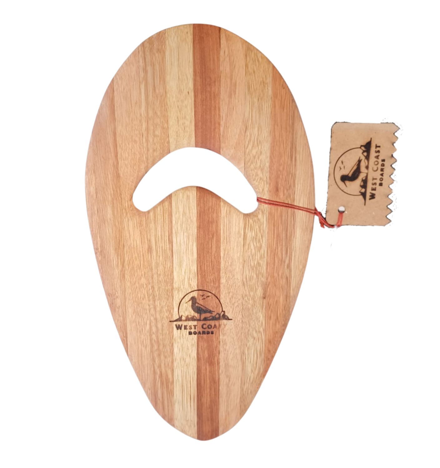 #West Coast Boards Hand Plane Pintail Stripes