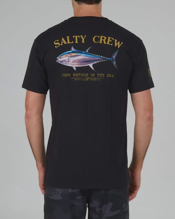 Salty Crew - Big Blue, Colour: Black, Size: S