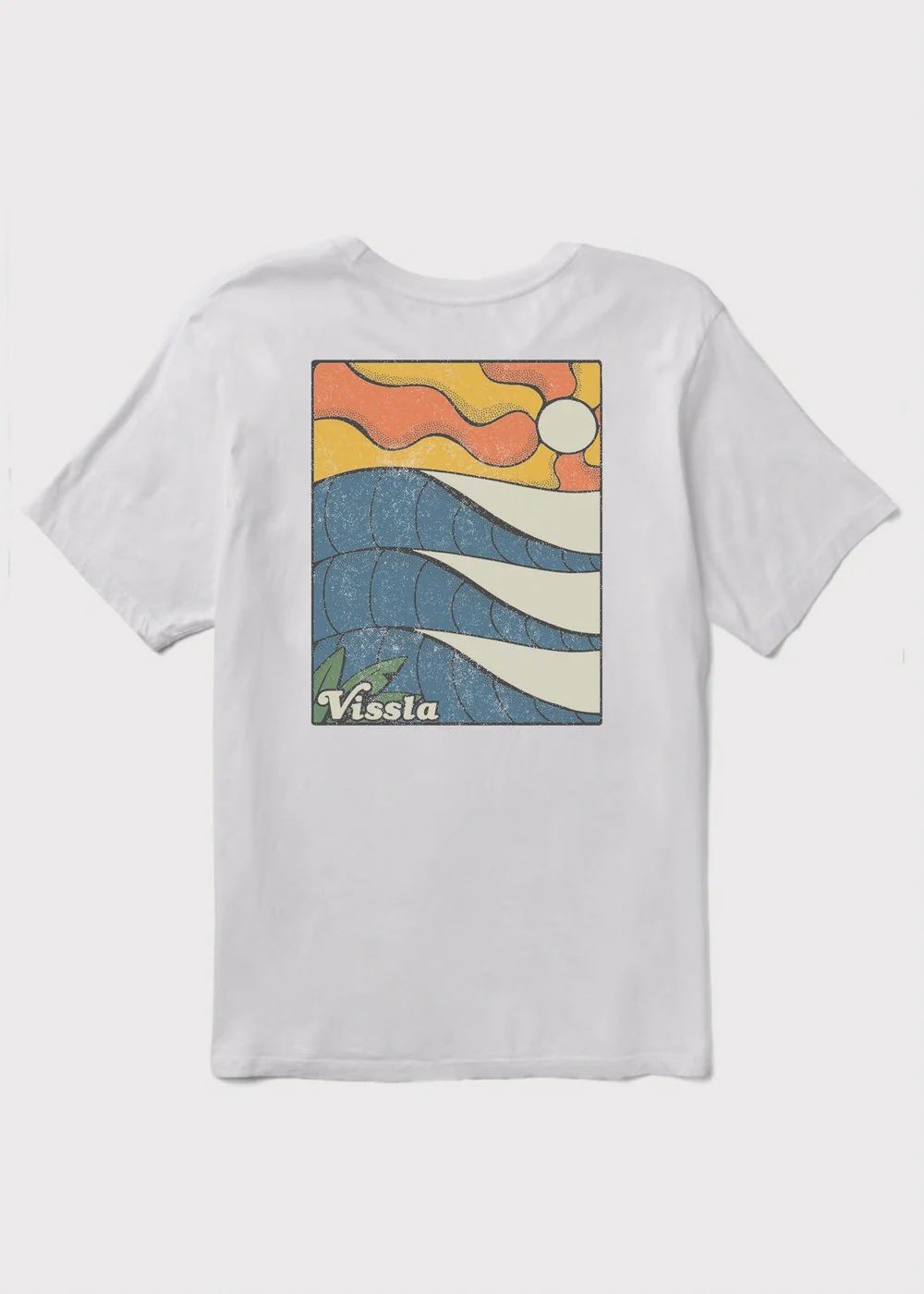Vissla Caught Inside Premium PKT Tee, Colour: White, Size: S