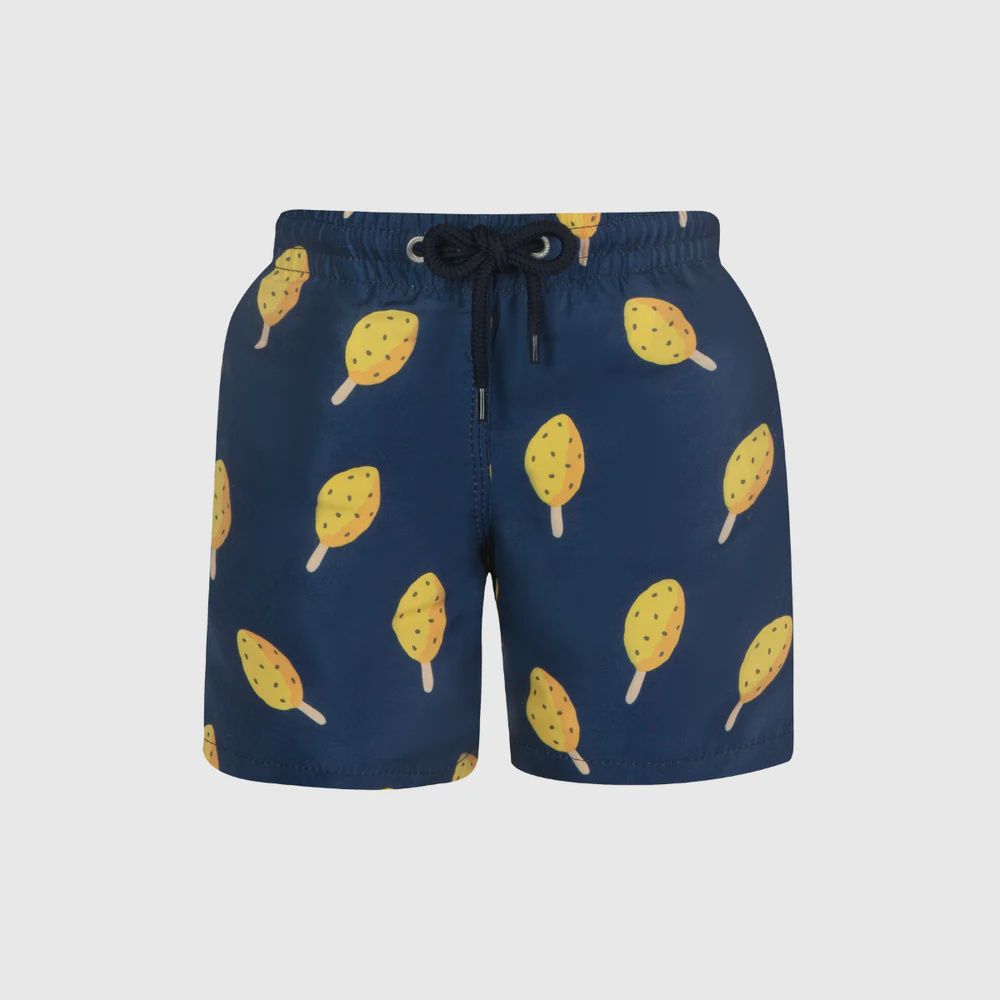 Kids Swim Shorts | Navy Lolly, Colour: Navy, Size: 2-3