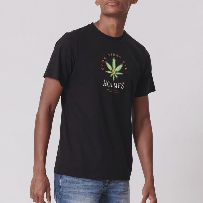 Holmes Brother Marley Ss Tee, Colour: Black, Size: S