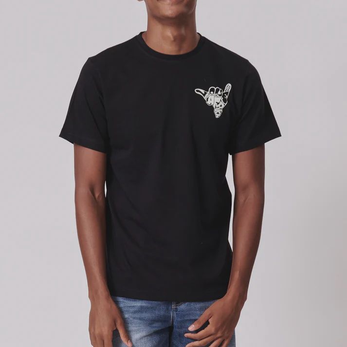 Holmes Brother Shaka Ss Tee, Colour: Black, Size: S