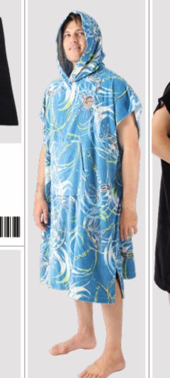 O'Neill swell Hood poncho, Colour: Blue