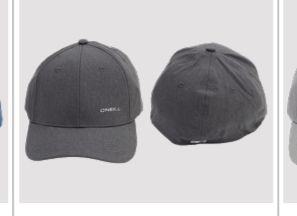 O'Neill Headquarters Cap, Colour: Dark Gray Melange