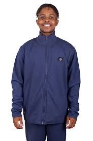 Calvados- Mens Zip Thru Hooded, Colour: Navy, Size: S