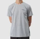 Adapt Ss Tee Grey Melange, Colour: Grey, Size: L