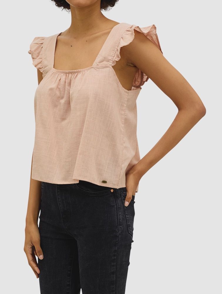 O&#39;Neill SYNDIE TOP, Colour: PEACH SAND, Size: S