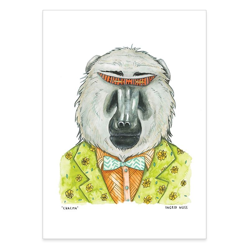 #Ingrid Nuss Chacma, Size: A6