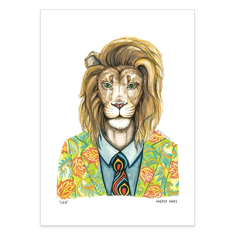 #Ingrid Nuss Leo, Size: A6