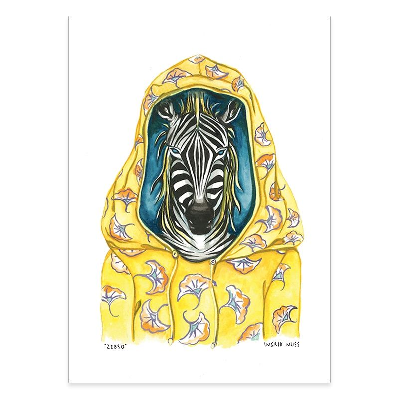 #Ingrid Nuss Zebro, Size: A6