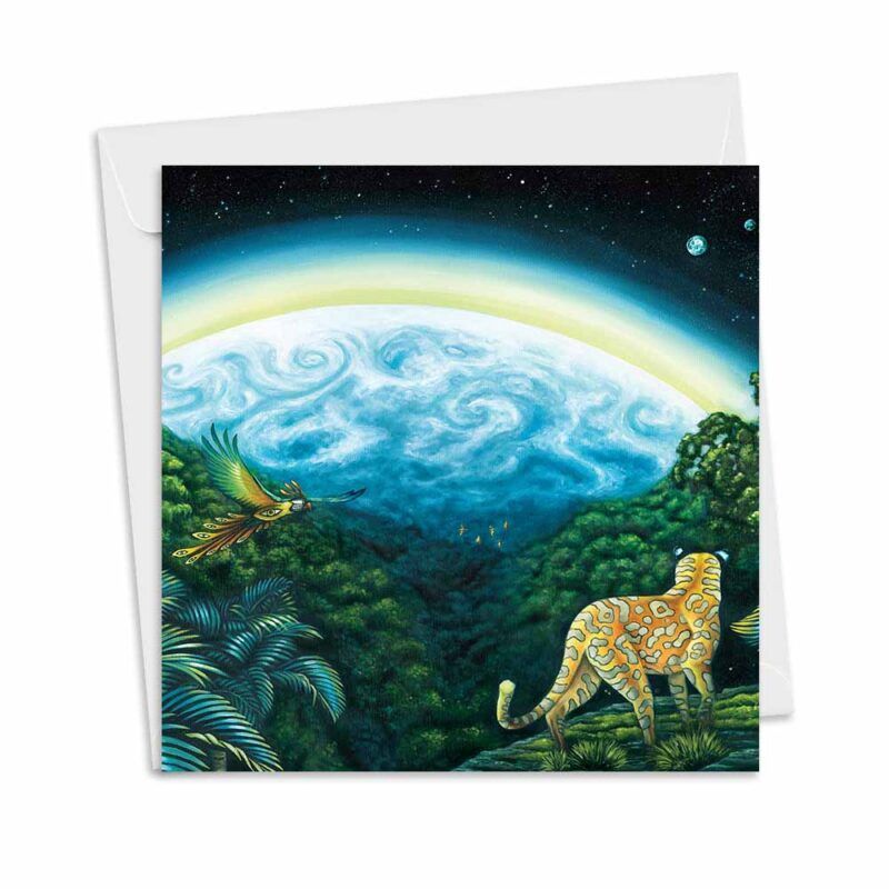 #Ingrid Nuss New Earth Rising, Type: Greeting Card