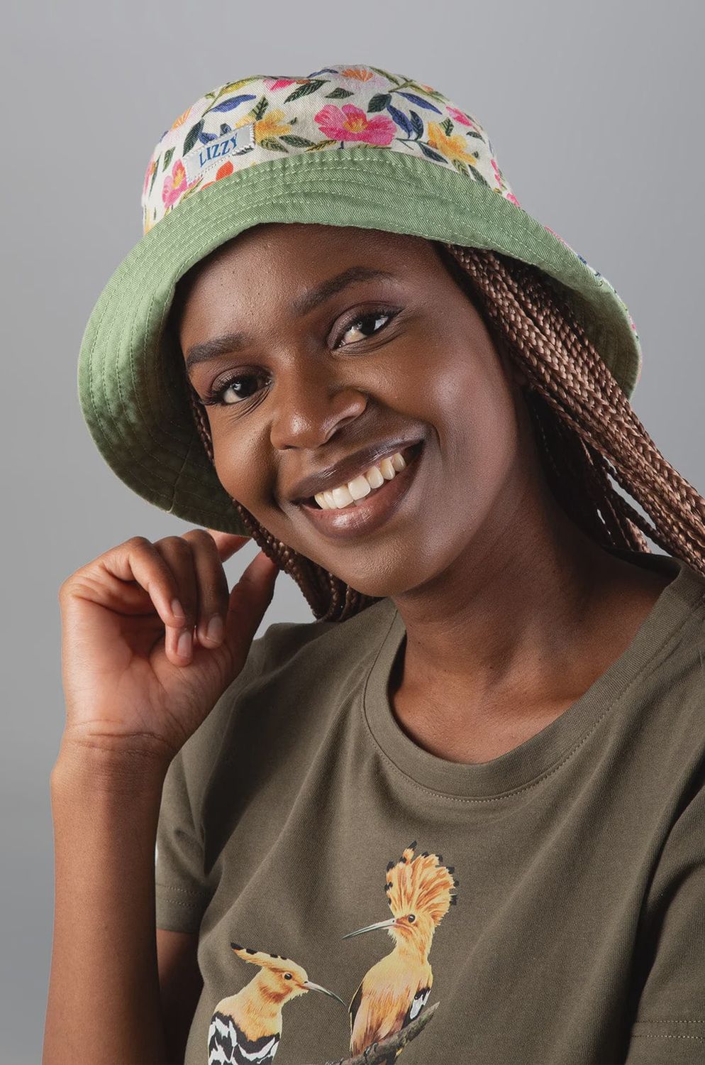 Sulmona - Sun Hat, Colour: Botanical