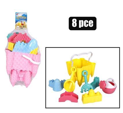 Beach Bucket + 6 Accessories