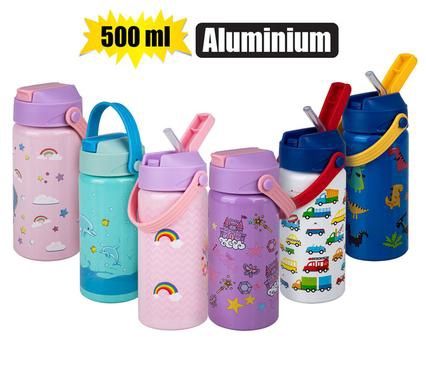 Water bottle 500ml aluminium