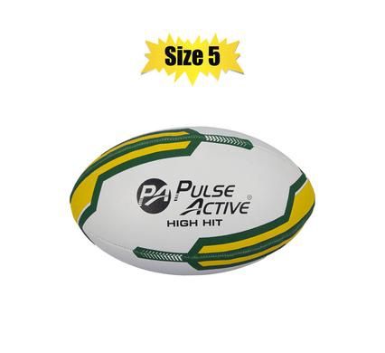 Ball rugby size-5 rubber pimple grip