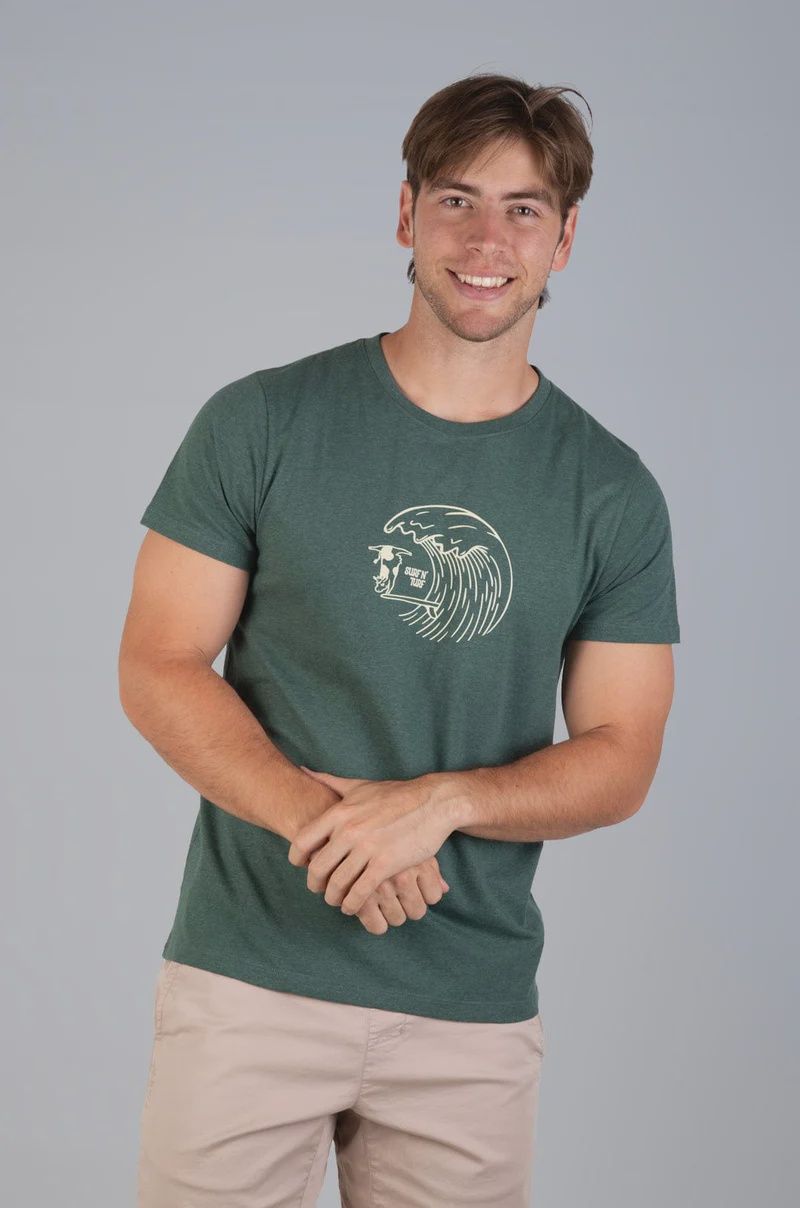 Lizzard Kylen - Mens S/S Tee, Colour: Green, Size: S