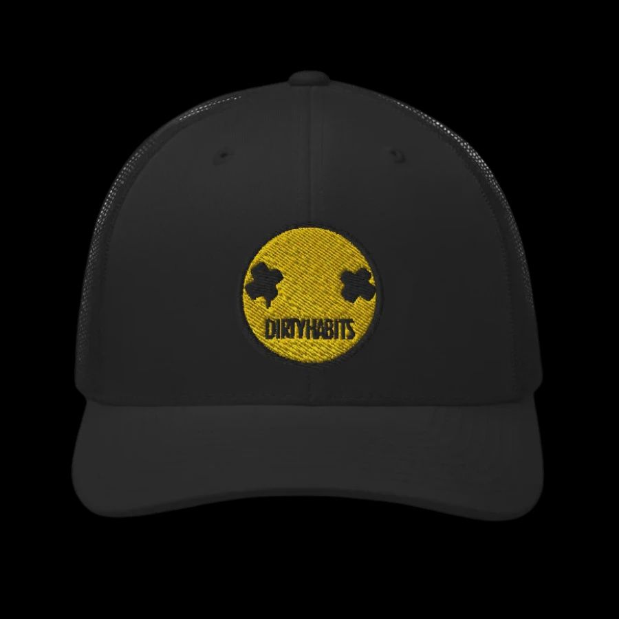 Dirty Habit Kids Smiley Hat, Colour: Black