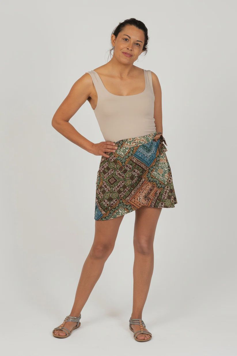 #Coco Wrap Skirt