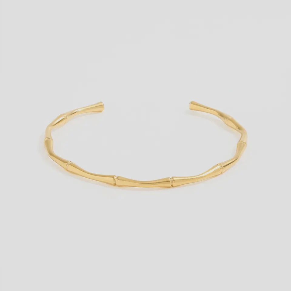 Blonde Chaos Bamboo Bangle