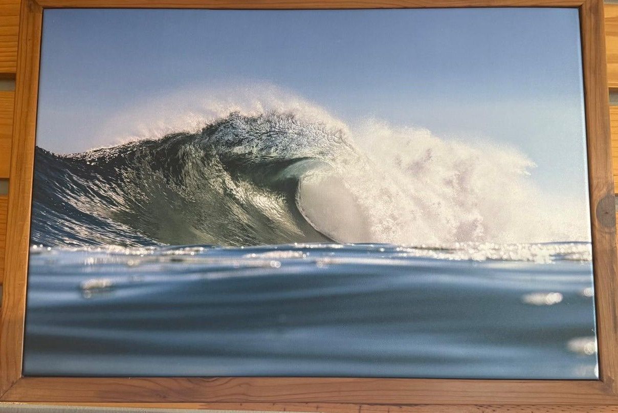 #A2 Canvas Print Framed