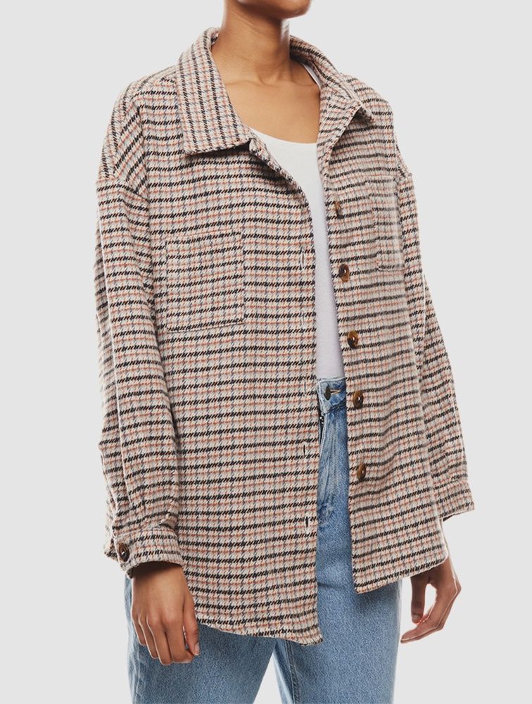 O'Neill Layton Shacket Multi Print, Size: L