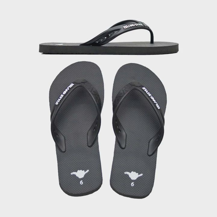 Island Style  Mens Slops, Colour: Nomad Black, Size: 5