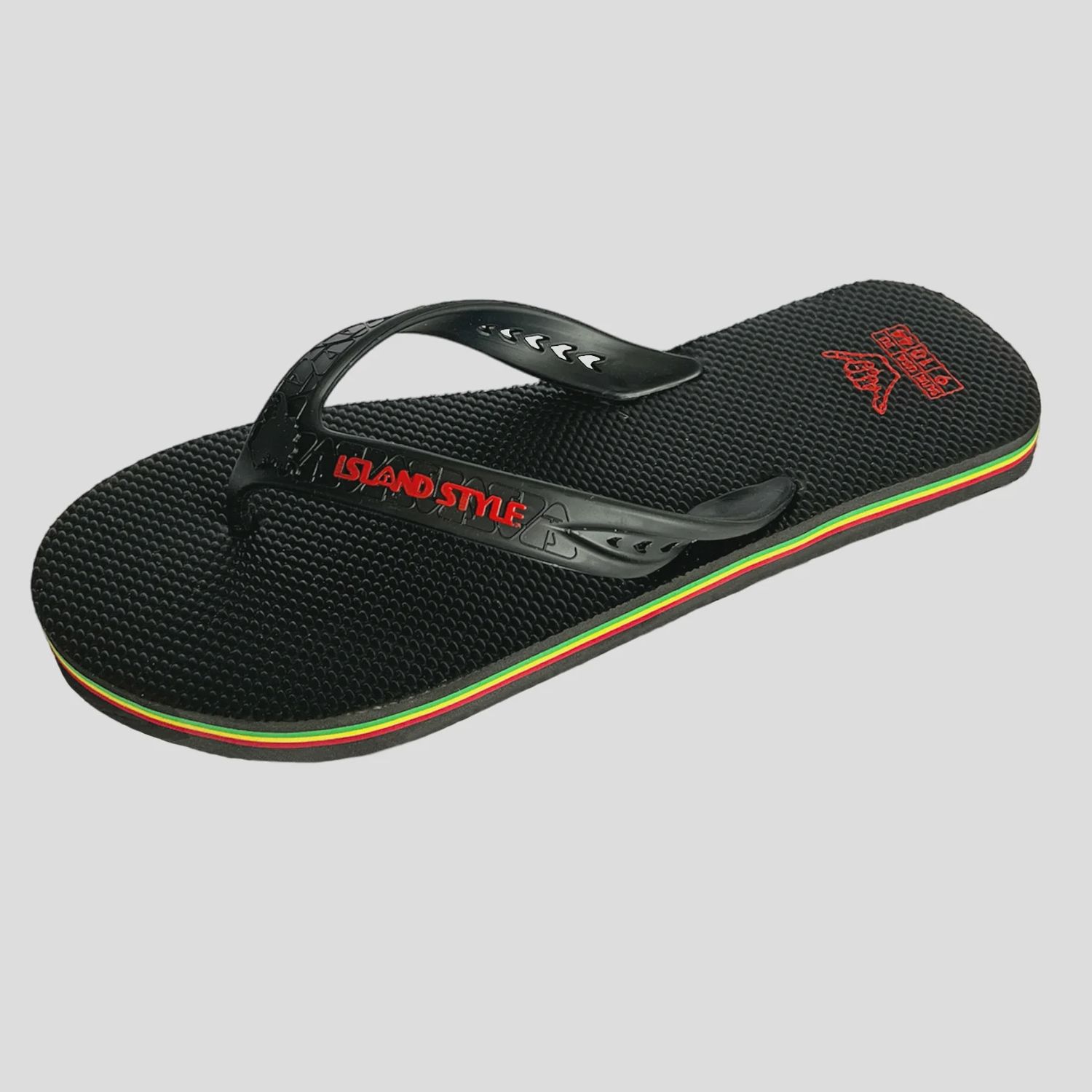 Island Style Mens Rasta Nomad, Colour: Rasta, Size: 5