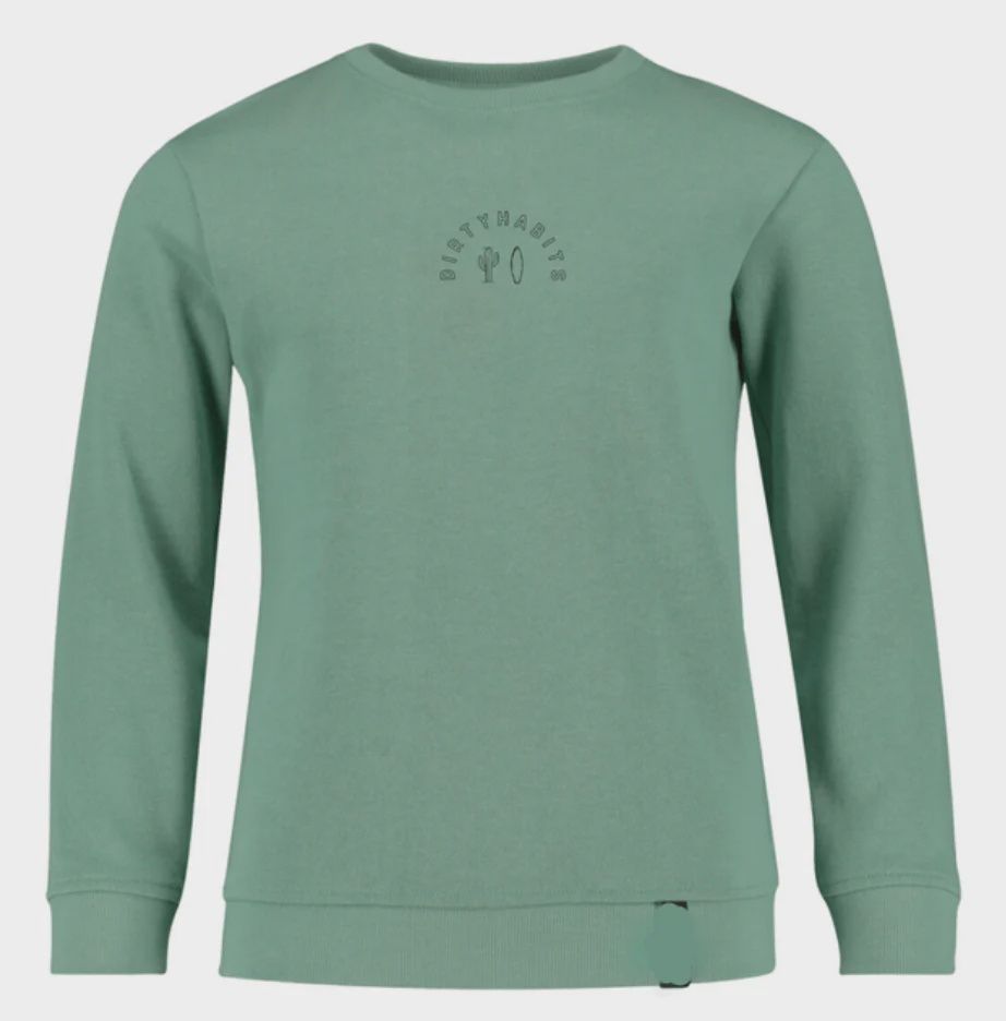Dirty Habits Aloe Sweater, Colour: Sage, Size: S