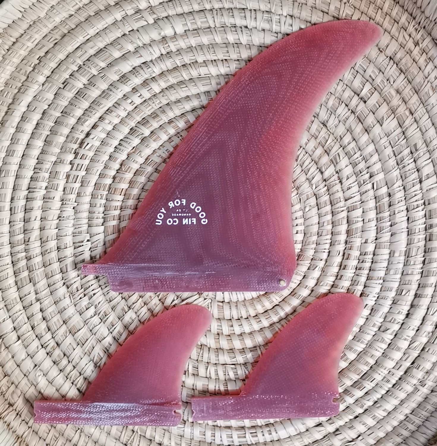 Good For You Fins Vera 2+1 Fin, Colour: Red