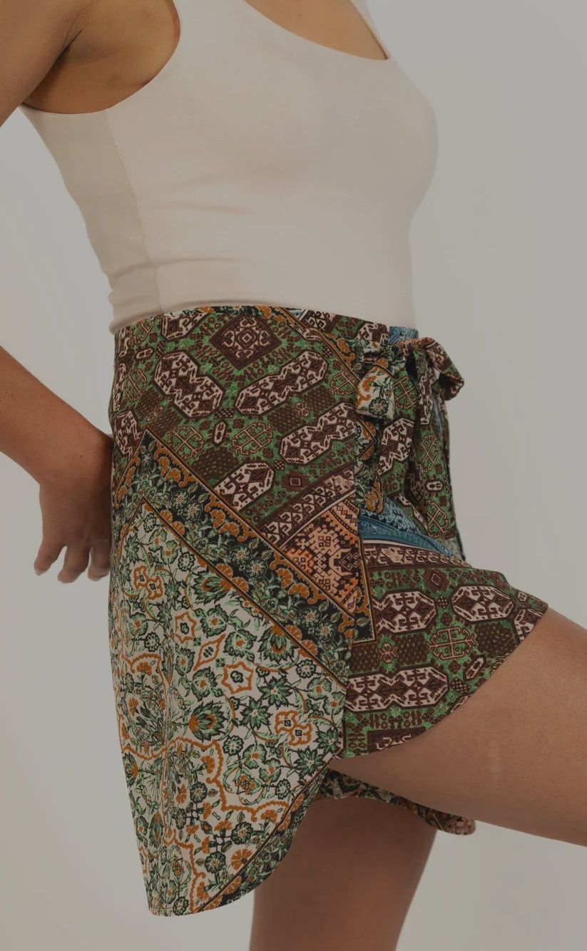 #Celeste Wrap Shorts