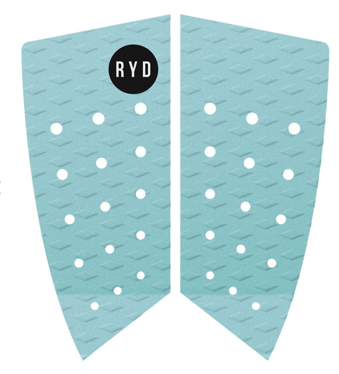RYD Traction Fish, Colour: Aqua/Diamond