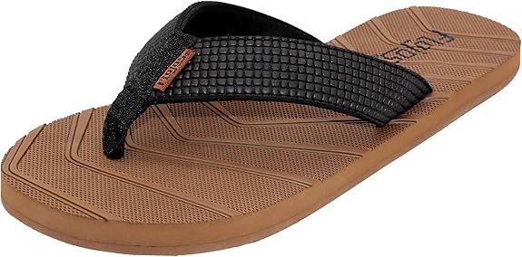 #FLOJOS Mens Liam - 850, Colour: Black/Tan, Size: UK7
